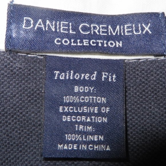 POLO Shirt - Short Sleeve - Unique 2 Tone - Daniel Cremieux - Medium - Picture 6 of 6